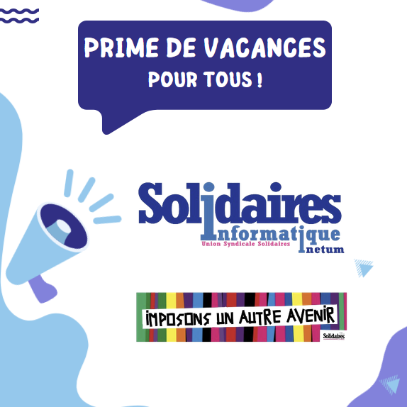 Prime de vacances : une première victoire !